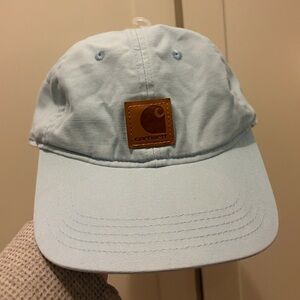 Carhartt light blue adjustable cotton cap